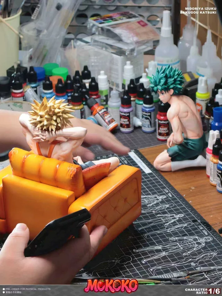 Mokoko My Hero Academia Izuku Midoriya & Katsuki Bakugo