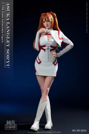 Alternative view of Movable Statue Studio   Neon Genesis Evangelion  Asuka  Realistic Anime 02 Fan Version – 1:1 Life-Size Figure