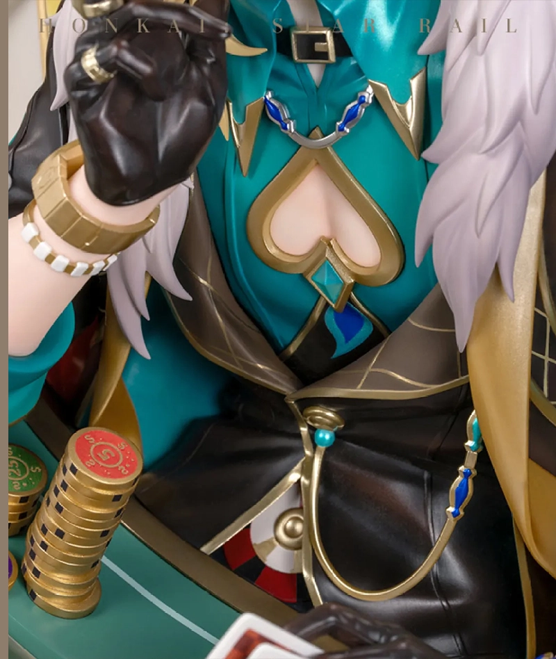 Myethos Honkai: Star Rail Aventurine Inherently Unjust Destiny Ver. – Diorama Series Figure - Image 5