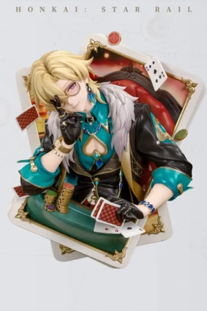 Alternative view of Myethos  Honkai: Star Rail   Aventurine   Inherently Unjust Destiny Ver. – Diorama Series Figure