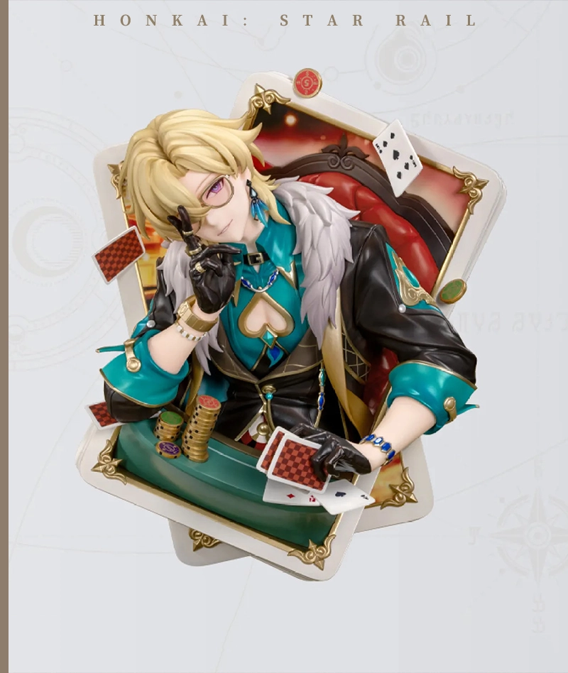 Myethos Honkai: Star Rail Aventurine Inherently Unjust Destiny Ver. – Diorama Series Figure - Image 2