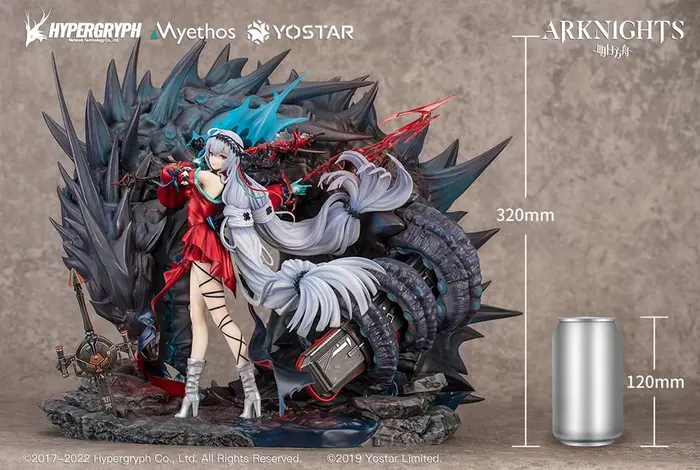 Myethos Studio Arknights Skadi the Corrupting Heart 17 Scale PVC ABS Figure