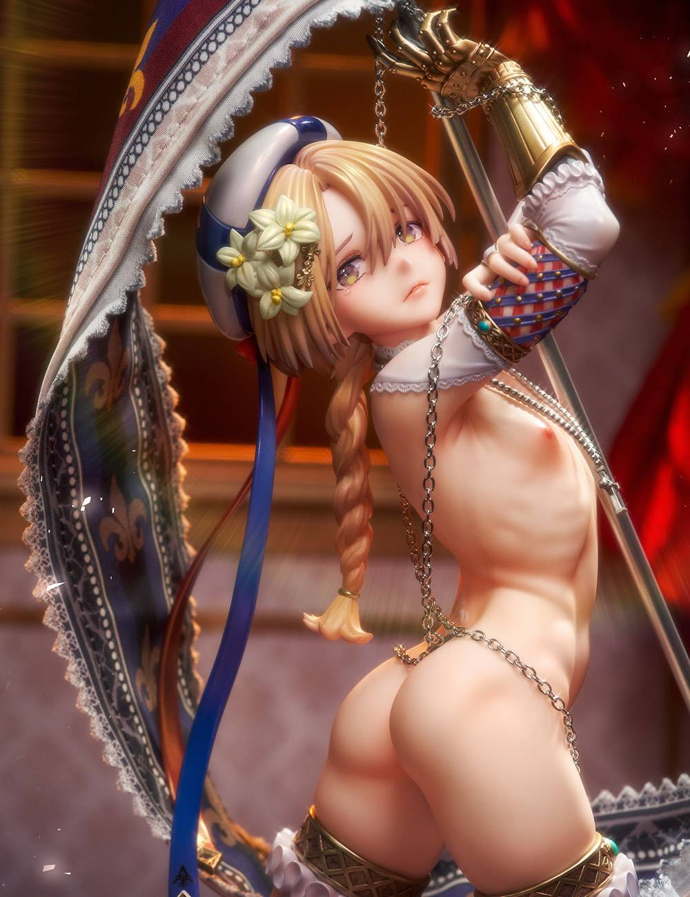 Native Holy Prostitute Jeanne (Seishonen Jeanne-kun) 1/6 Figure & Premium Art Frame