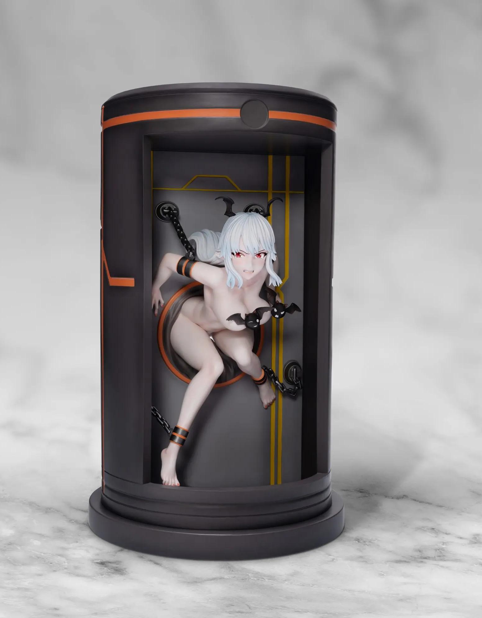 ODD Studio Original Character Blood Queen Yesmir – 1/5 Scale R18 Resin Statue - Image 2