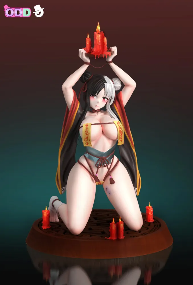 ODD Studio Zombie ShiShi figure in 1/6 scale
