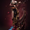 OT Studio Fights Break the Sphere Ya Fei Licensed Polystone PU ABS Statue