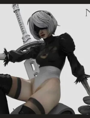PK Studio   NieRAutomata   YoRHa No. 2 Type B (2B) 