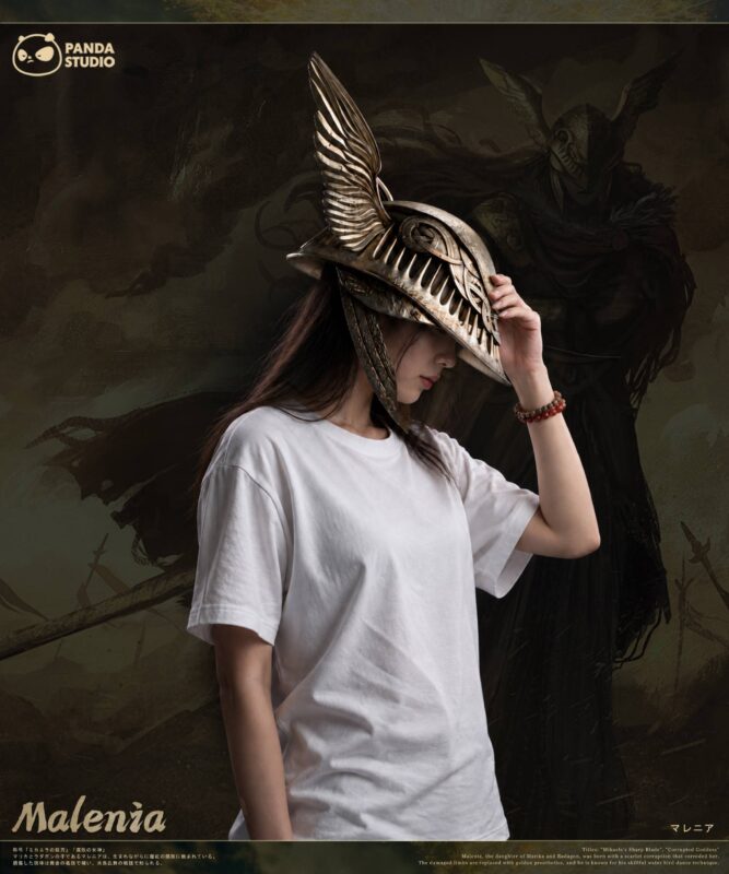 Panda Studio Elden Ring Malenia Winged Helmet