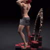 Pink Bear Studio HUNTER×HUNTER Hisoka Morow 16 Scale Resin PU Statue