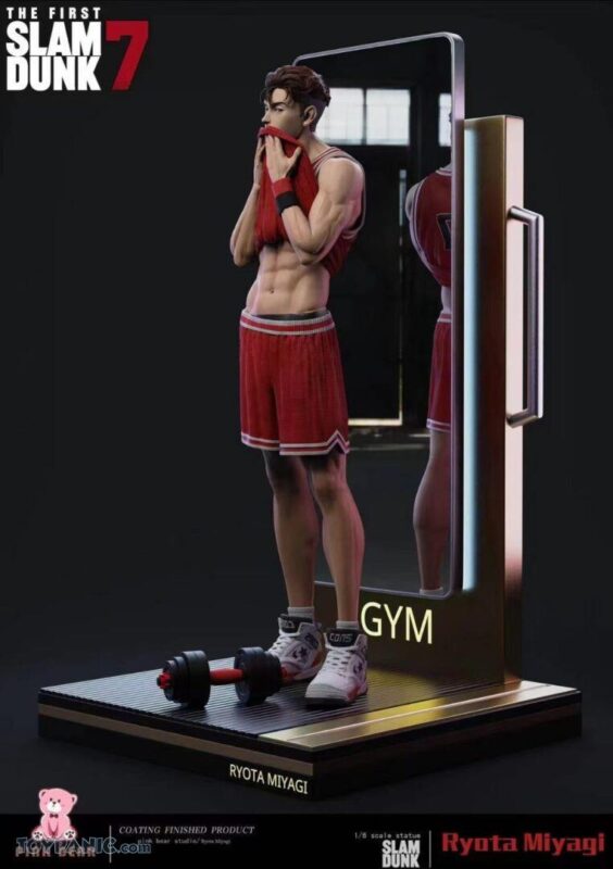 Pink Bear Studio Slam Dunk Ryota Miyagi Perfect Line Burst 16 Scale PU Figure