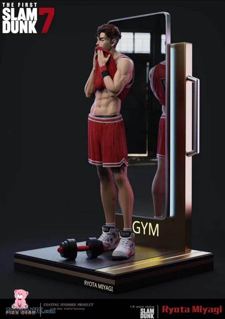 Pink Bear Studio Slam Dunk Ryota Miyagi Perfect Line Burst 16 Scale PU Figure