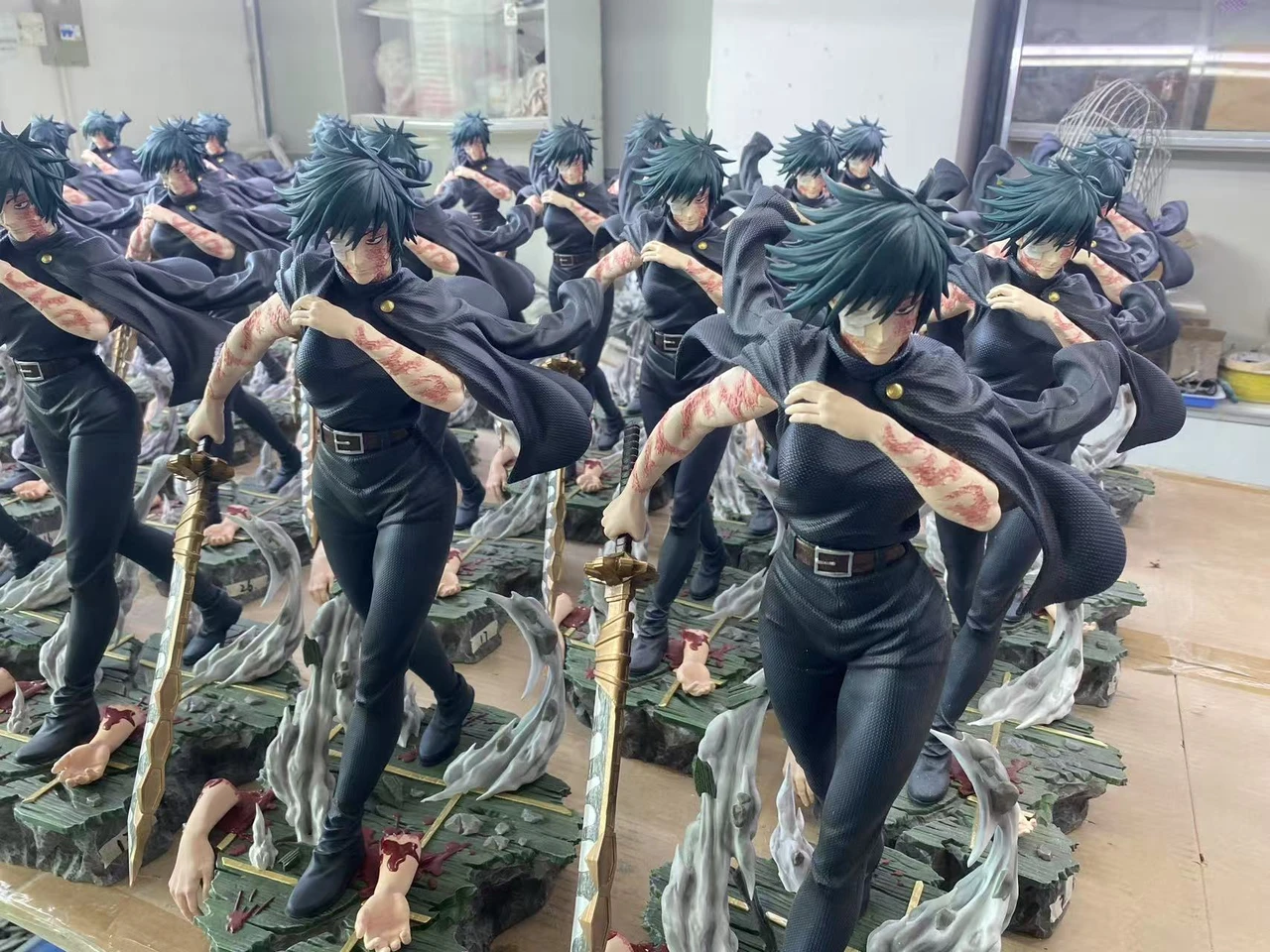 Player 1 Studio Jujutsu Kaisen Maki Zenin – 14 Scale Collectible Statue