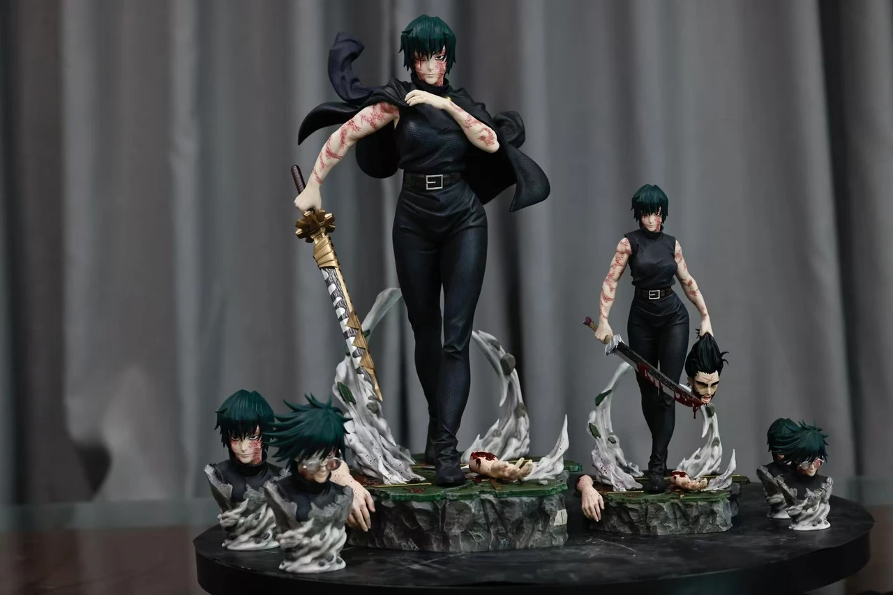 Player 1 Studio Jujutsu Kaisen Maki Zenin – 1/4 Scale Collectible Statue - Image 3