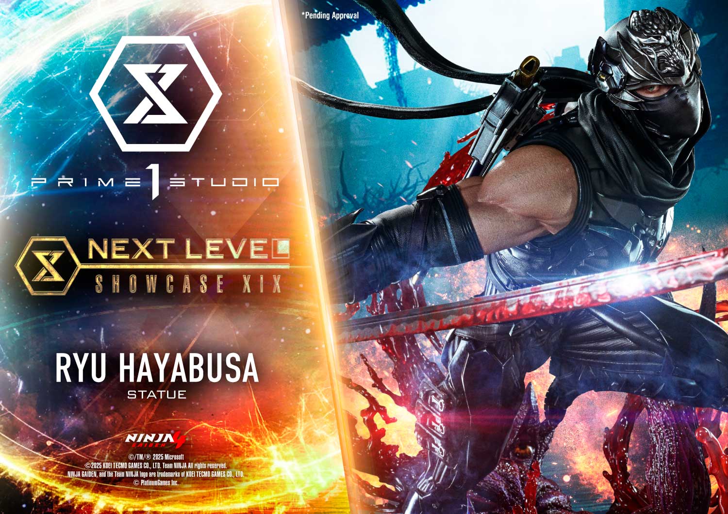 Prime 1 Studio NINJA GAIDEN 4 Ryu Hayabusa 1/4 Resin Statue (Licensed)