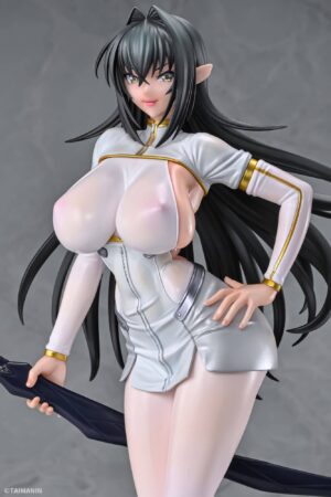Q-six Taimanin RPGX Annerose Vajra 1/6 White Ver. Cast-Off PVC Figure