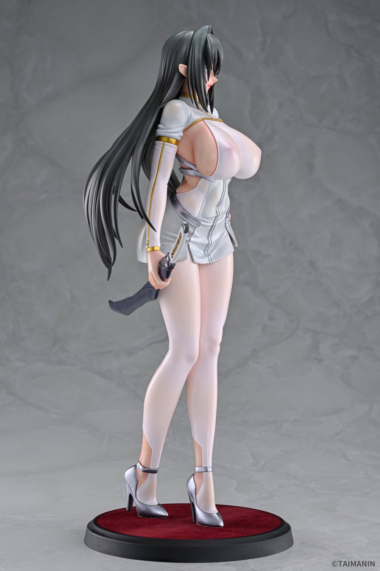 Q-six Taimanin RPGX Annerose Vajra 1/6 White Ver. Cast-Off PVC Figure