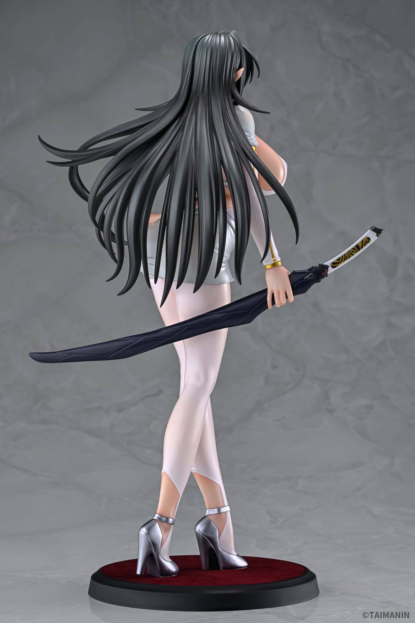 Q-six Taimanin RPGX Annerose Vajra 1/6 White Ver. Cast-Off PVC Figure