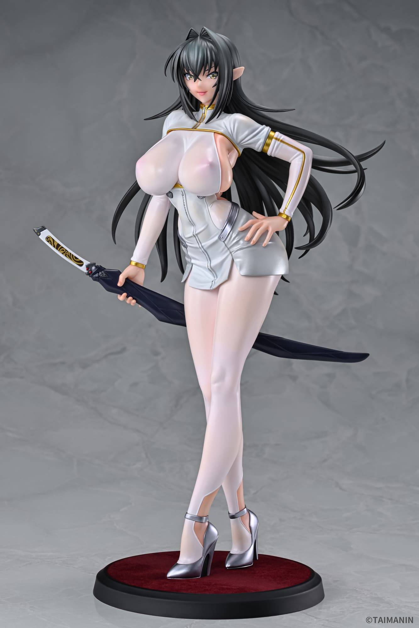 Q-six Taimanin RPGX Annerose Vajra 1/6 White Ver. Cast-Off PVC Figure