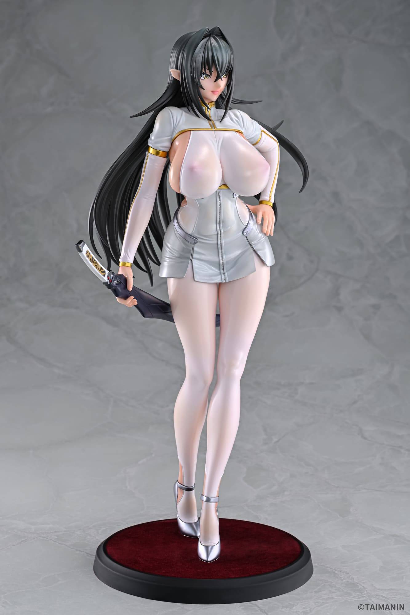 Q-six Taimanin RPGX Annerose Vajra 1/6 White Ver. Cast-Off PVC Figure