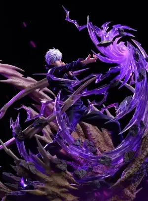 QiYuan Studio Jujutsu Kaisen Satoru Gojo –16 Scale Collectible Statue With LED