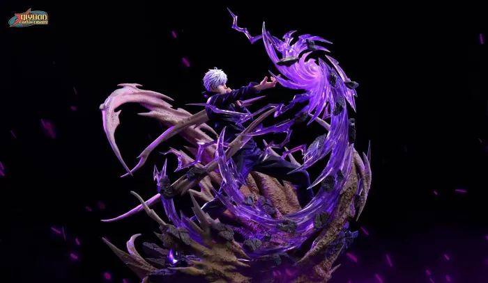 QiYuan Studio Jujutsu Kaisen Satoru Gojo –16 Scale Collectible Statue With LED