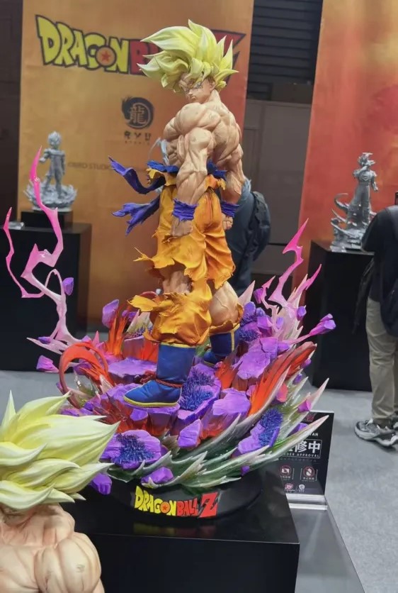 RYU Studio Dragon Ball Museum Series SSJ Goku 1/4 Imported Resin+PU Statue (Licensed)