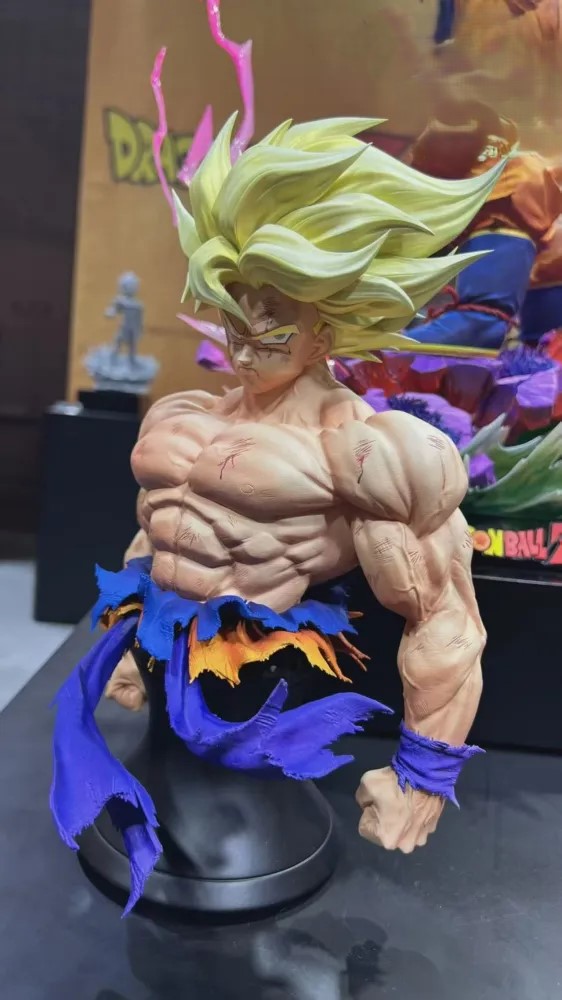 RYU Studio Dragon Ball Museum Series SSJ Goku 1/4 Imported Resin+PU Statue (Licensed)