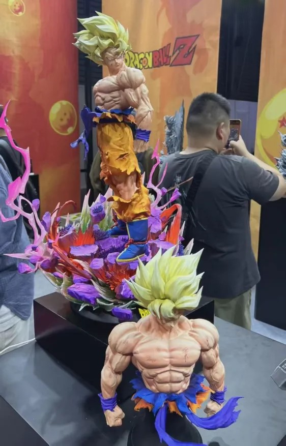 RYU Studio Dragon Ball Museum Series SSJ Goku 1/4 Imported Resin+PU Statue (Licensed)