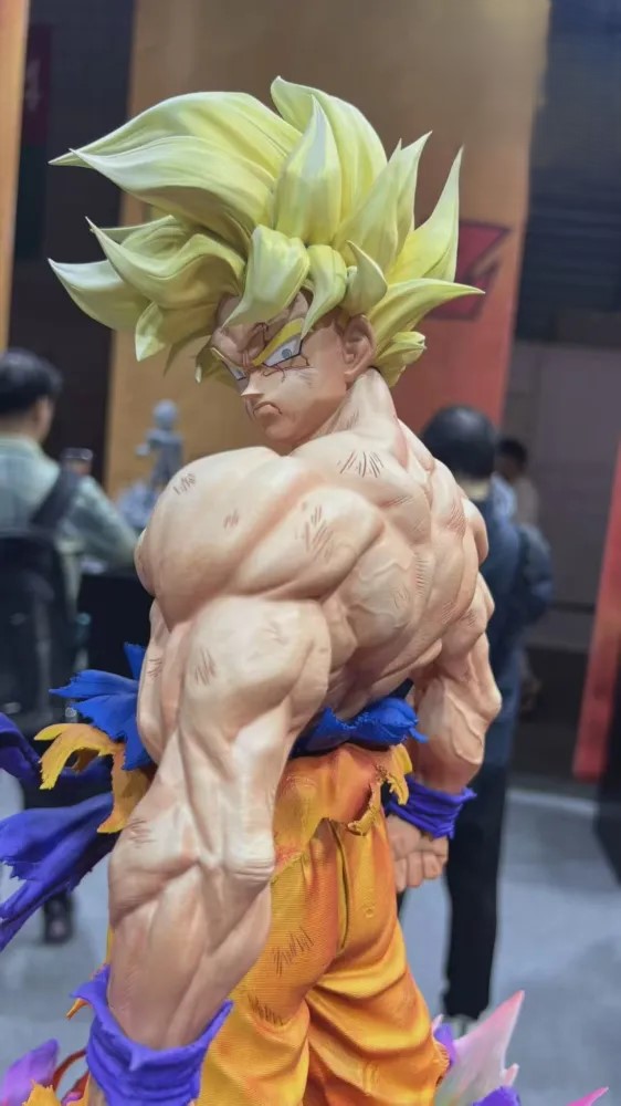 RYU Studio Dragon Ball Museum Series SSJ Goku 1/4 Imported Resin+PU Statue (Licensed)