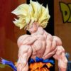 RYU Studio Dragon Ball Museum Series SSJ Goku 1/4 Imported Resin+PU Statue (Licensed)
