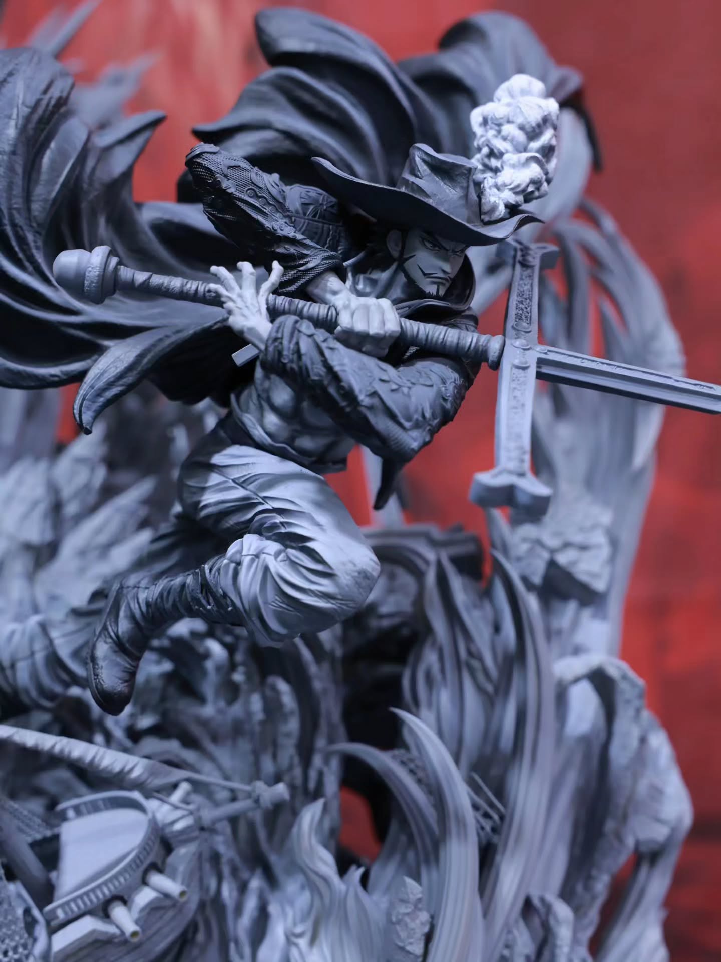 RYU Studio One Piece Dracule Mihawk Resin Statue (Licensed)
