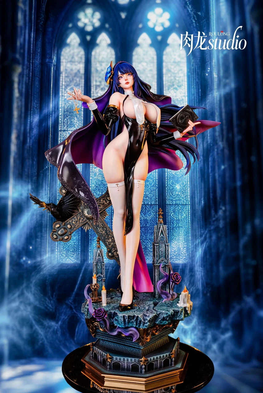 RouLong Studio Genshin Impact Raiden Shogun Sister 14 Scale GK Statue
