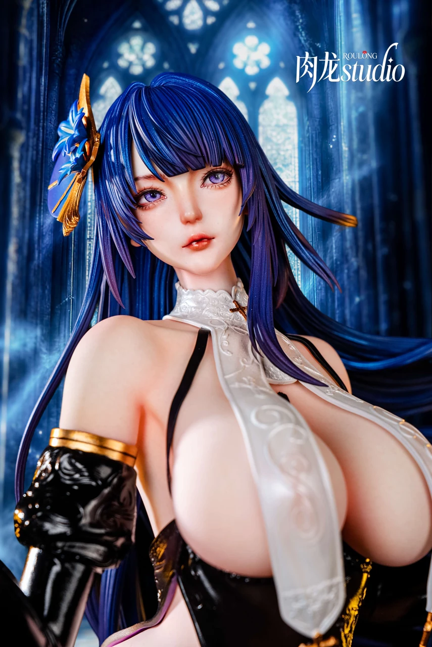 RouLong Studio Genshin Impact Raiden Shogun Sister 14 Scale GK Statue