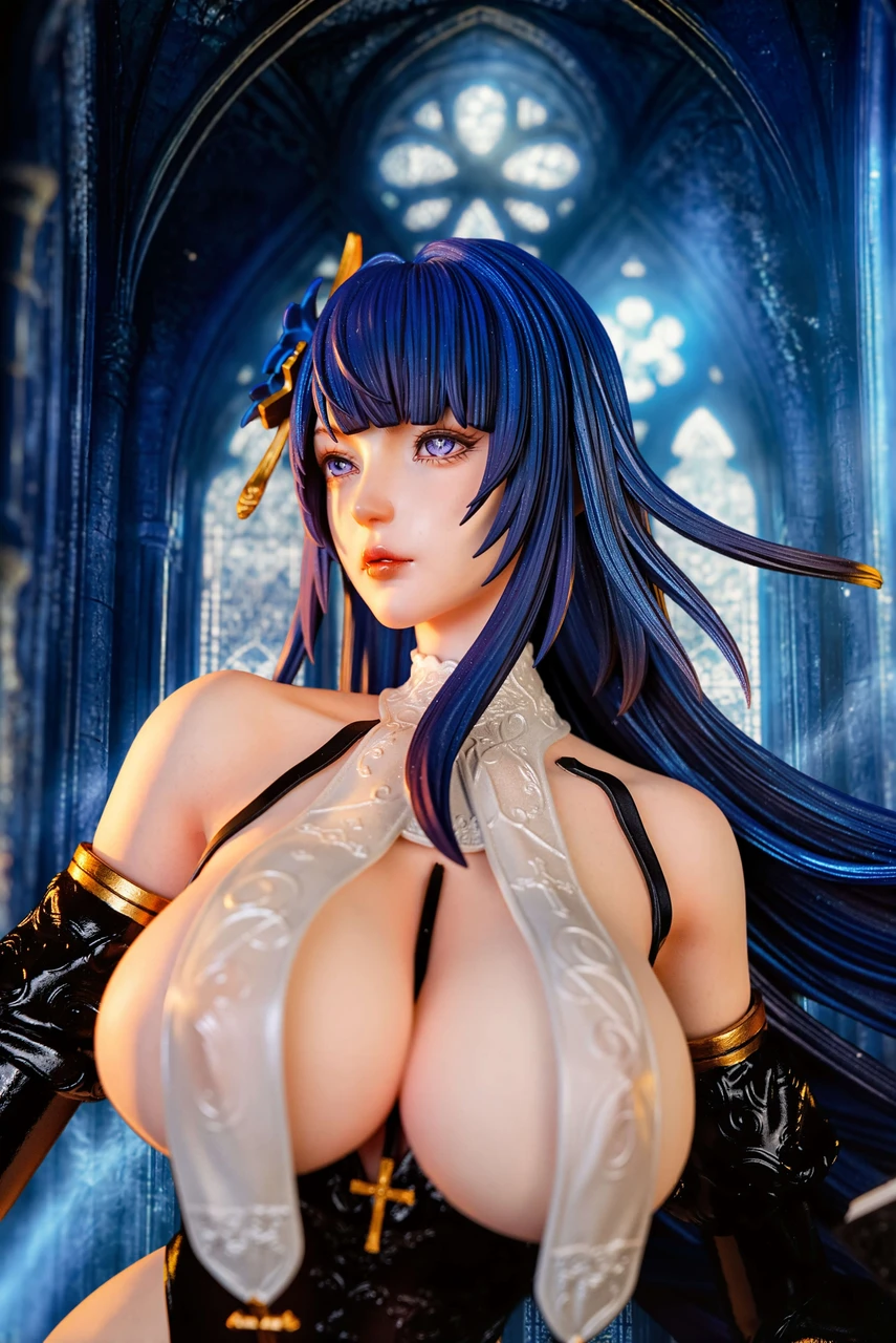 RouLong Studio Genshin Impact Raiden Shogun Sister 14 Scale GK Statue