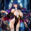 RouLong Studio Genshin Impact Raiden Shogun Sister 14 Scale GK Statue