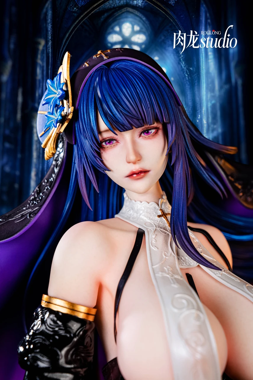 RouLong Studio Genshin Impact Raiden Shogun Sister 14 Scale GK Statue