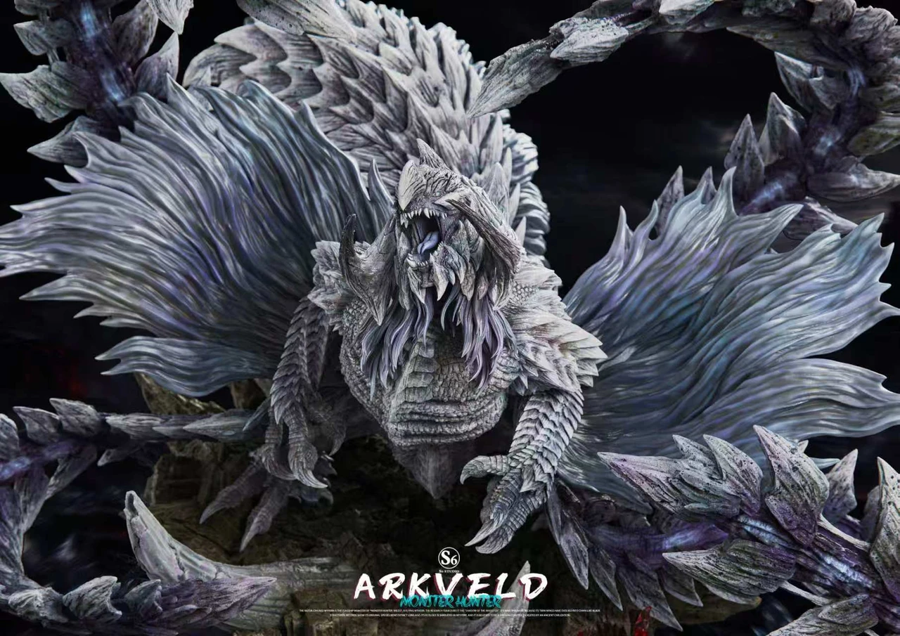 S6 Studio Monster Hunter Wilds Arkveld PU and Resin Statue