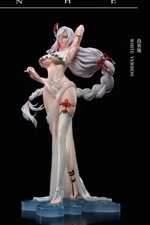 Alternative view of SAKURA Studio   Genshin Impact  Shenhe – 1/4 Scale Resin Statue 
