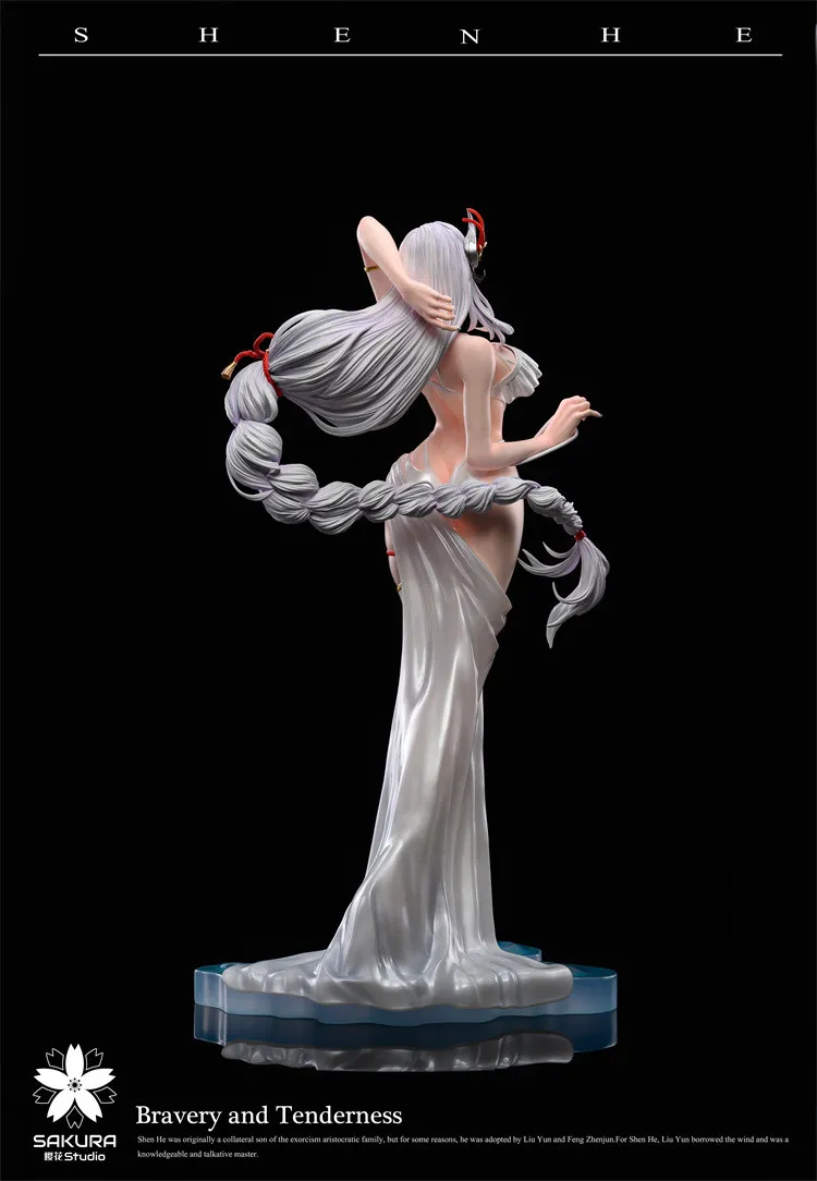 SAKURA Studio Genshin Impact Shenhe – 1/4 Scale Resin Statue - Image 4