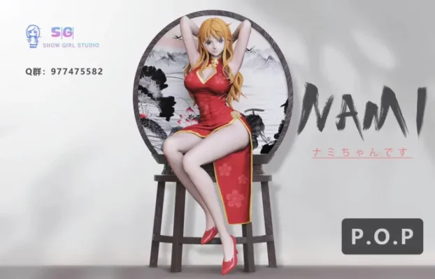 SG Studio   One Piece  Nami   Chinese Style Cheongsam Ver. – 18 Scale Collectible Statue