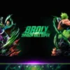 Saniyah Forge Studi Dragon Ball Son Goku X Broly 1/6 Resin Statue