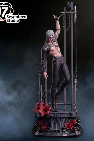 Seventeen Studio Love and Deepspace Sylus Prisoner Crow 16 Scale Polystone PU Metal Statue