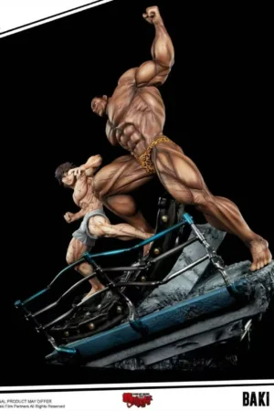 Alternative view of ShinKA Studio   Baki the Grappler   Baki Hanma VS Biscuit Oliva – 1/6 Scale Licensed Statue