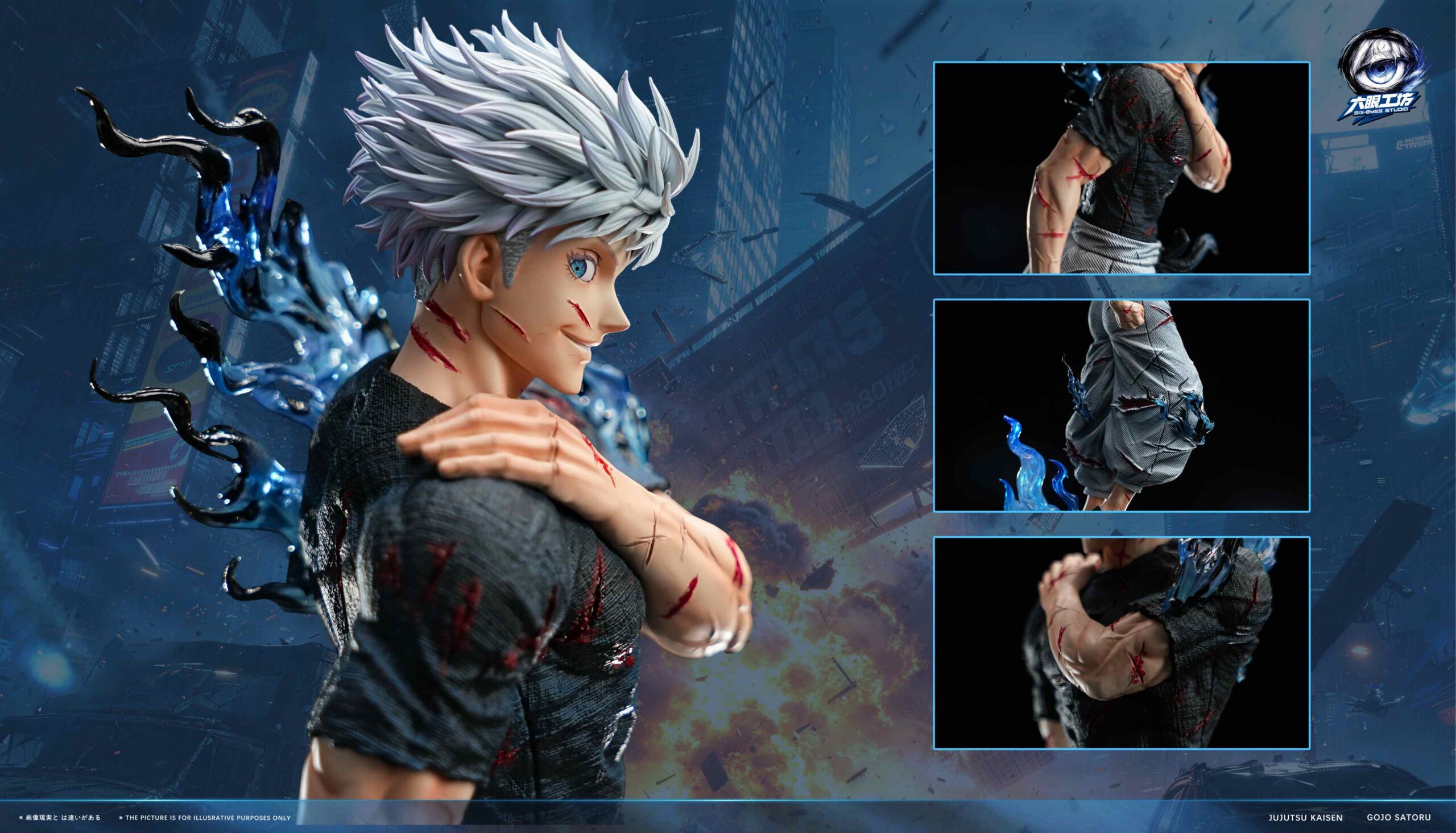 Six Eyes Studio Jujutsu Kaisen Satoru Gojo