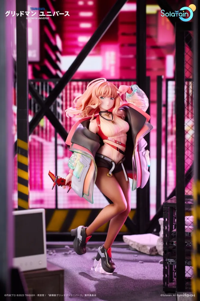 Rikka Takarada Figure from Solarain Toys, GRIDMAN UNIVERSE at 1/7
