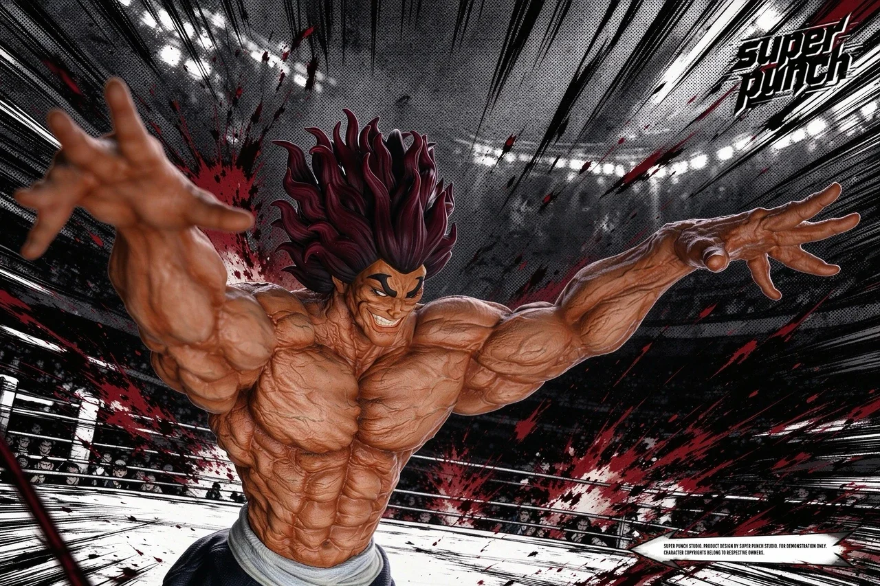 Super Punch Studio Yujiro Hanma Figure