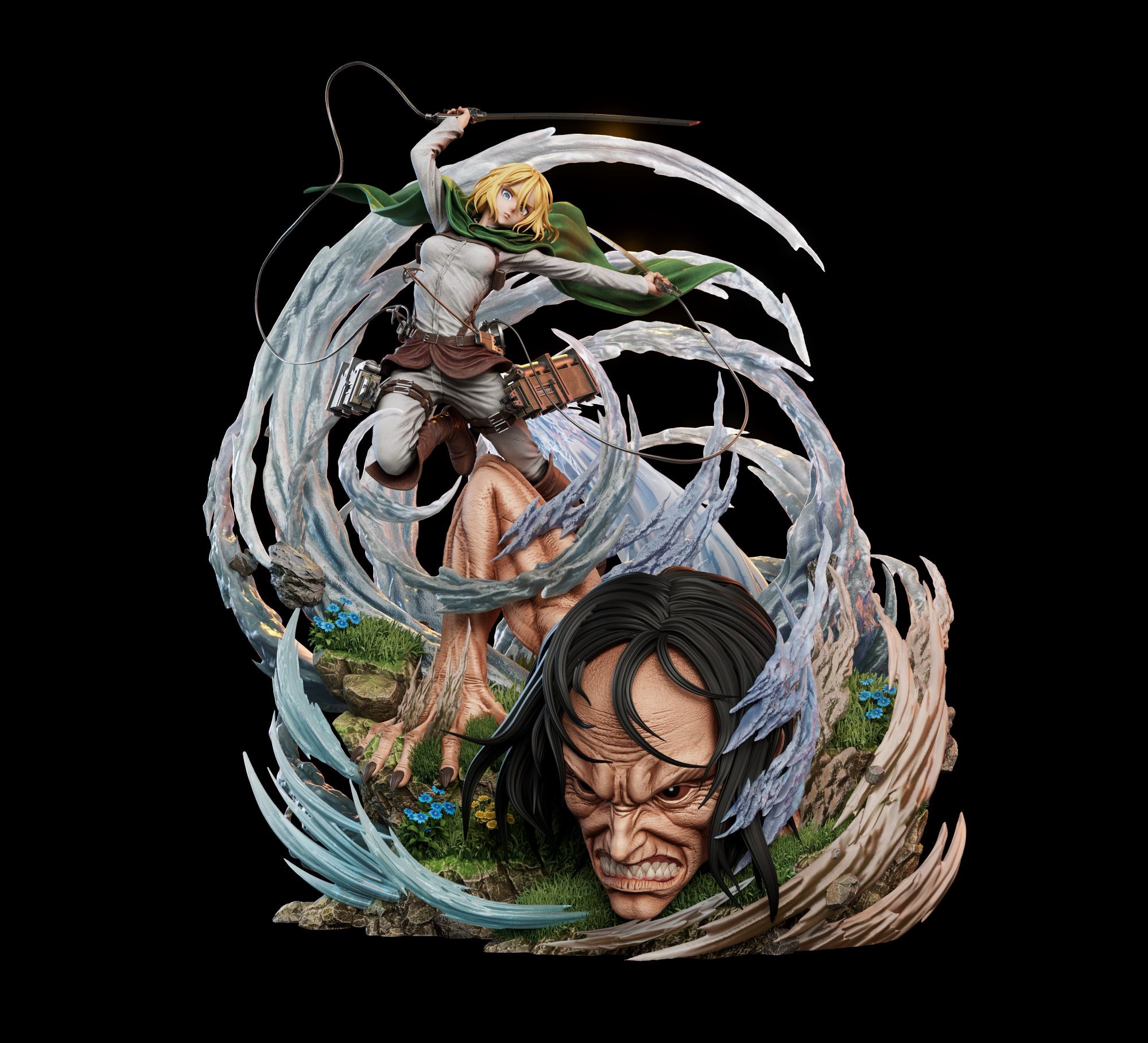 Sure Studio Attack on Titan Historia Reiss & Ymir