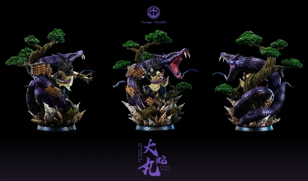 Surge Studio Naruto Orochimaru Resin PU Collectible Statue