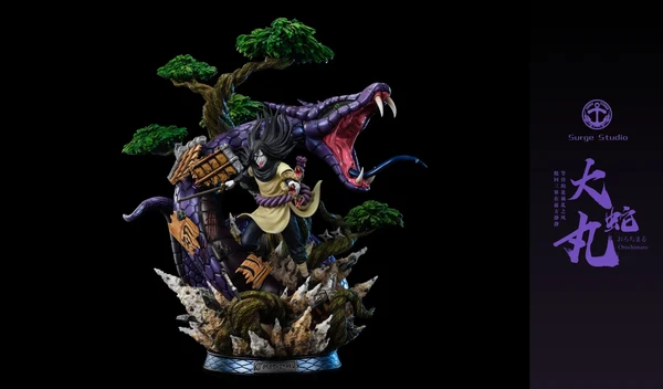 Surge Studio Naruto Orochimaru Resin PU Collectible Statue