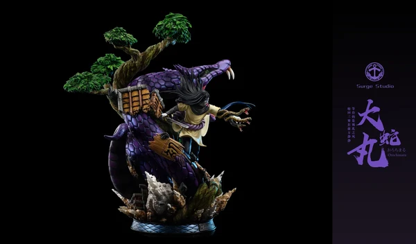Surge Studio Naruto Orochimaru Resin PU Collectible Statue